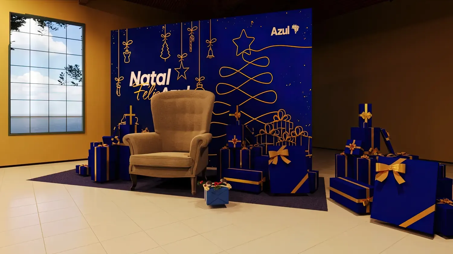 Natal Azul: aviação, afeto e fim de ano em uma mesma cena - imagem 1