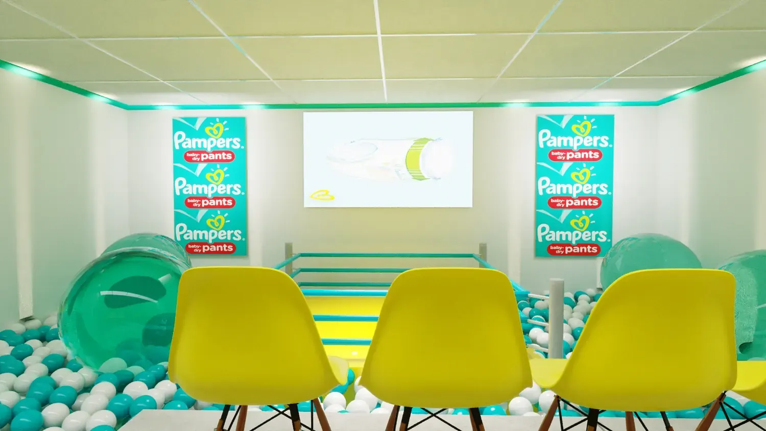 Pampers Paint: cuidado de bebê em uma experiência de cor e descoberta - imagem 2