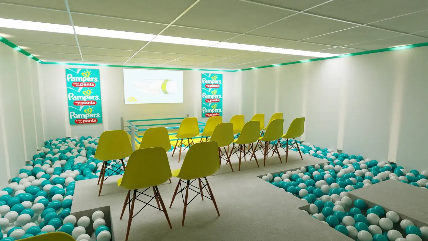 Pampers Paint: cuidado de bebê em uma experiência de cor e descoberta - imagem 4