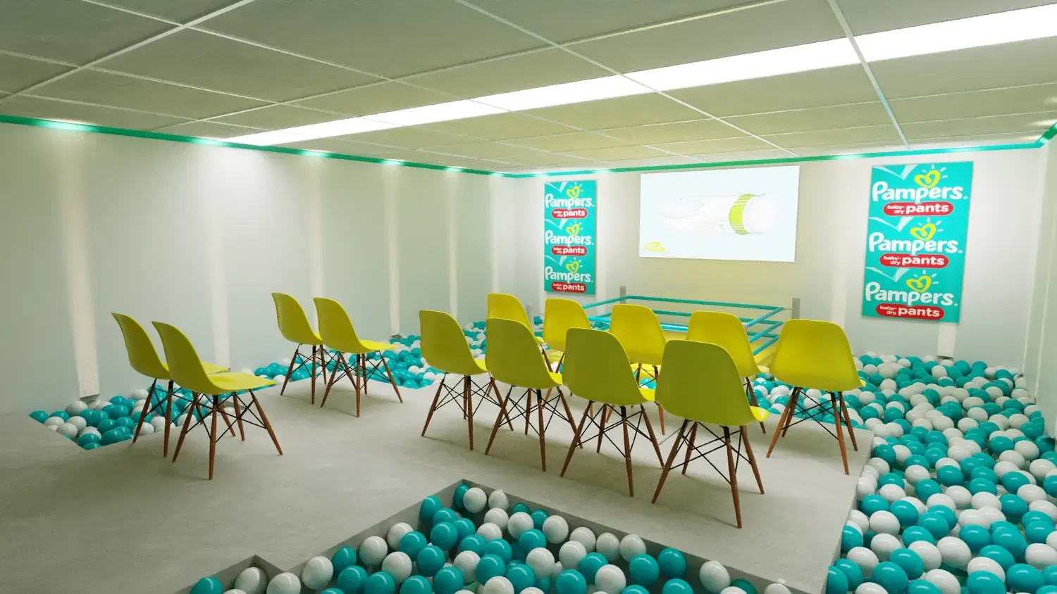 Pampers Paint: cuidado de bebê em uma experiência de cor e descoberta - imagem 6