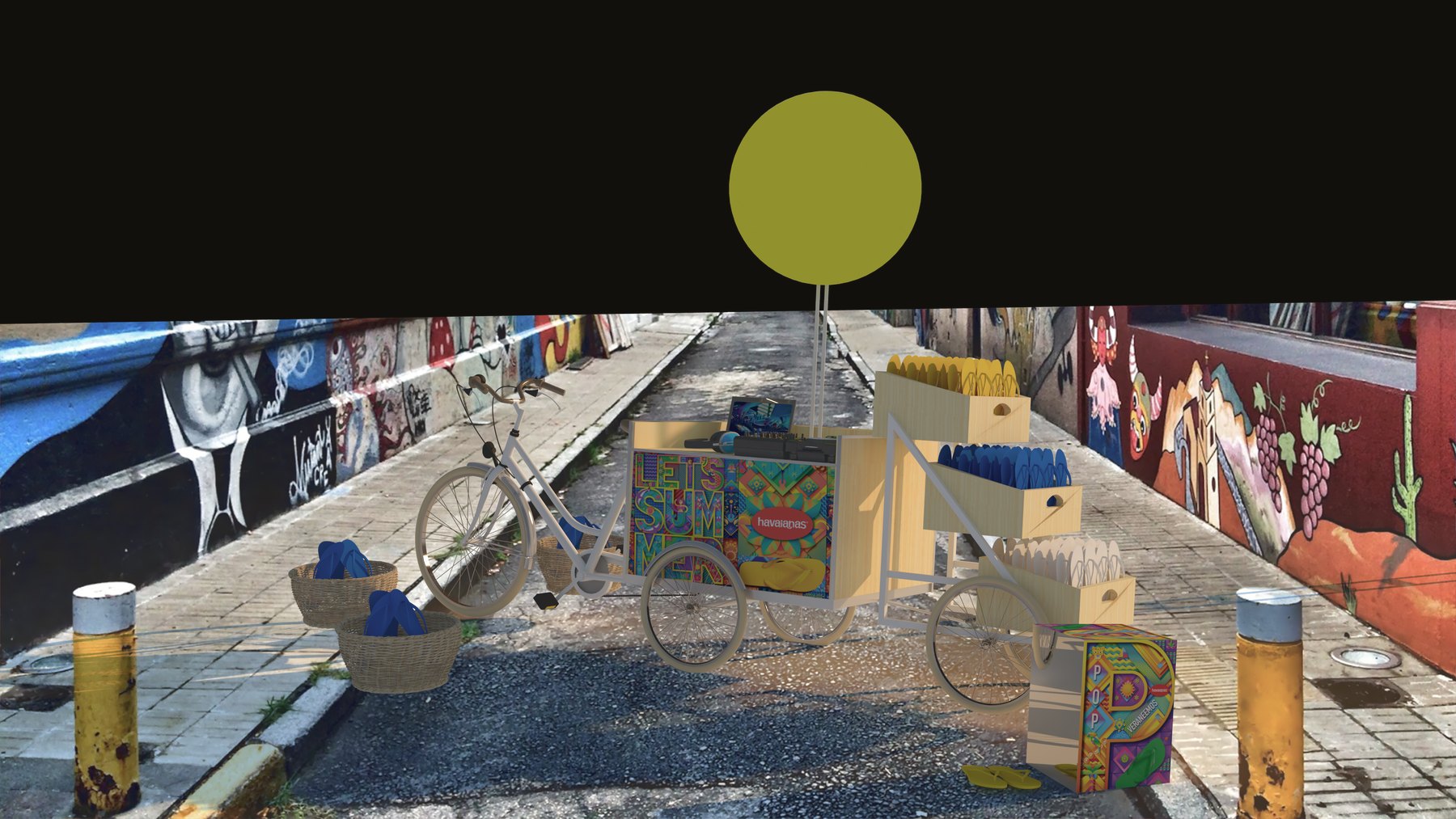 Havaianas Bikes: verão brasileiro em movimento urbano - imagem 1