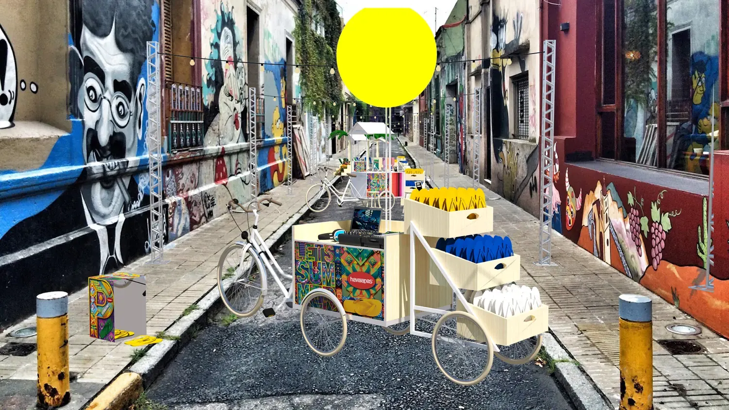 Havaianas Bikes: verão brasileiro em movimento urbano - imagem 3