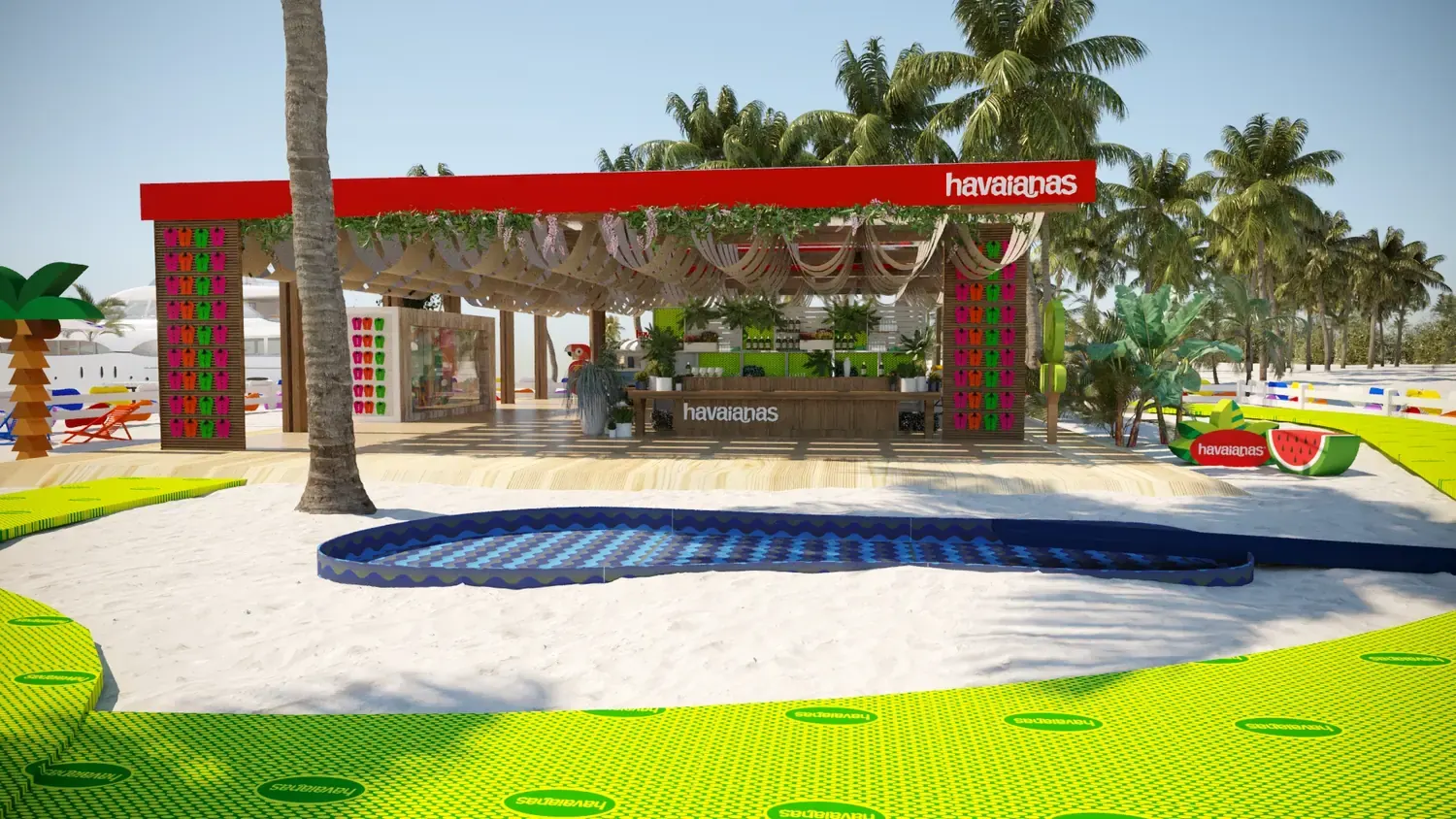 Havaianas Arena 2.0: uma arena de cor para a cultura do verão - imagem 3