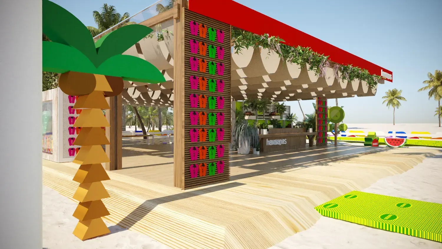 Havaianas Arena 2.0: uma arena de cor para a cultura do verão - imagem 4