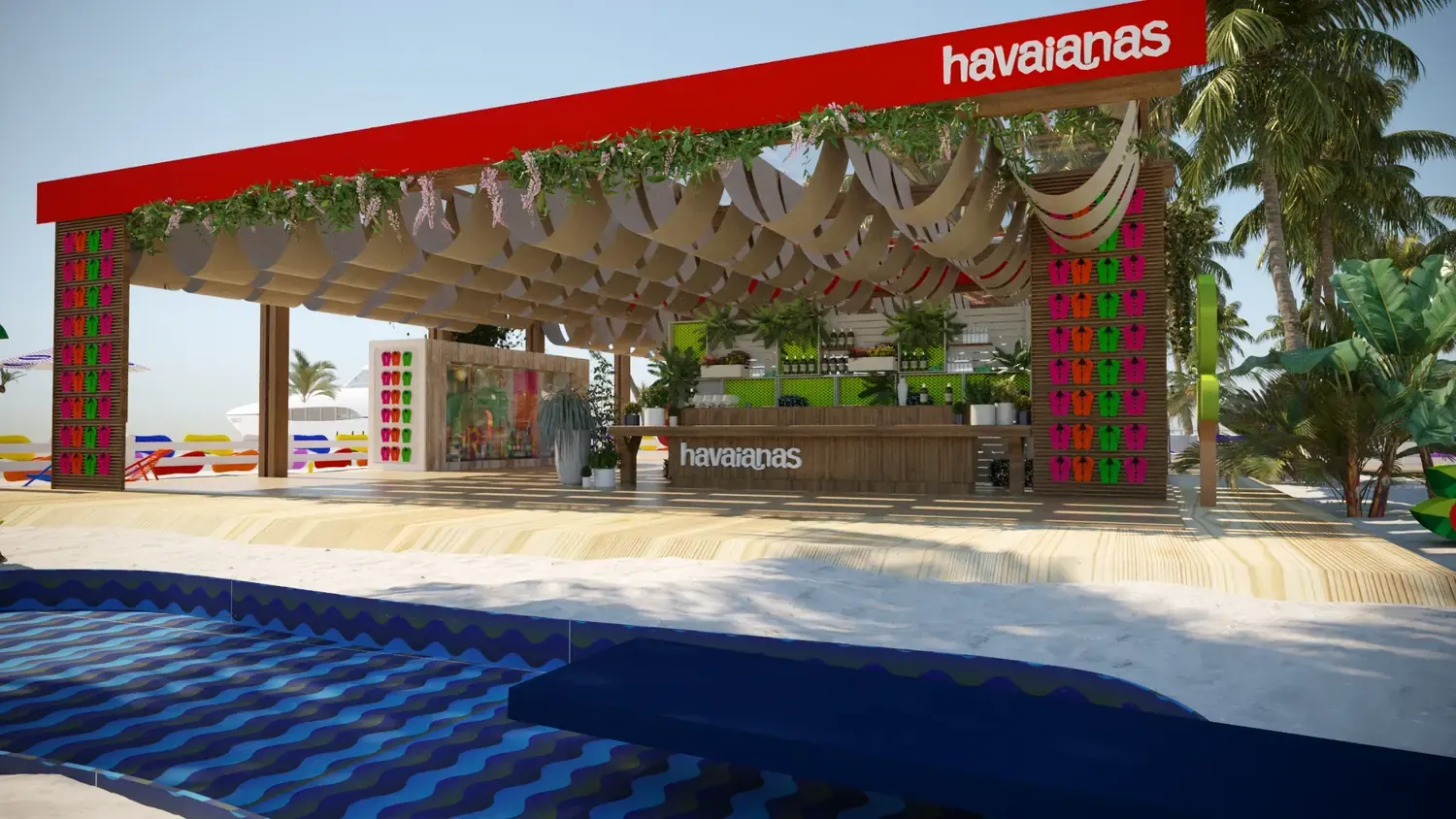 Havaianas Arena 2.0: uma arena de cor para a cultura do verão - imagem 5