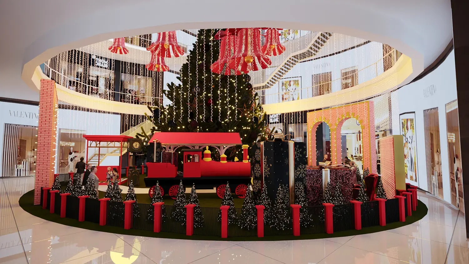 Natal no Pátio Batel: fim de ano com acabamento de shopping premium - imagem 2