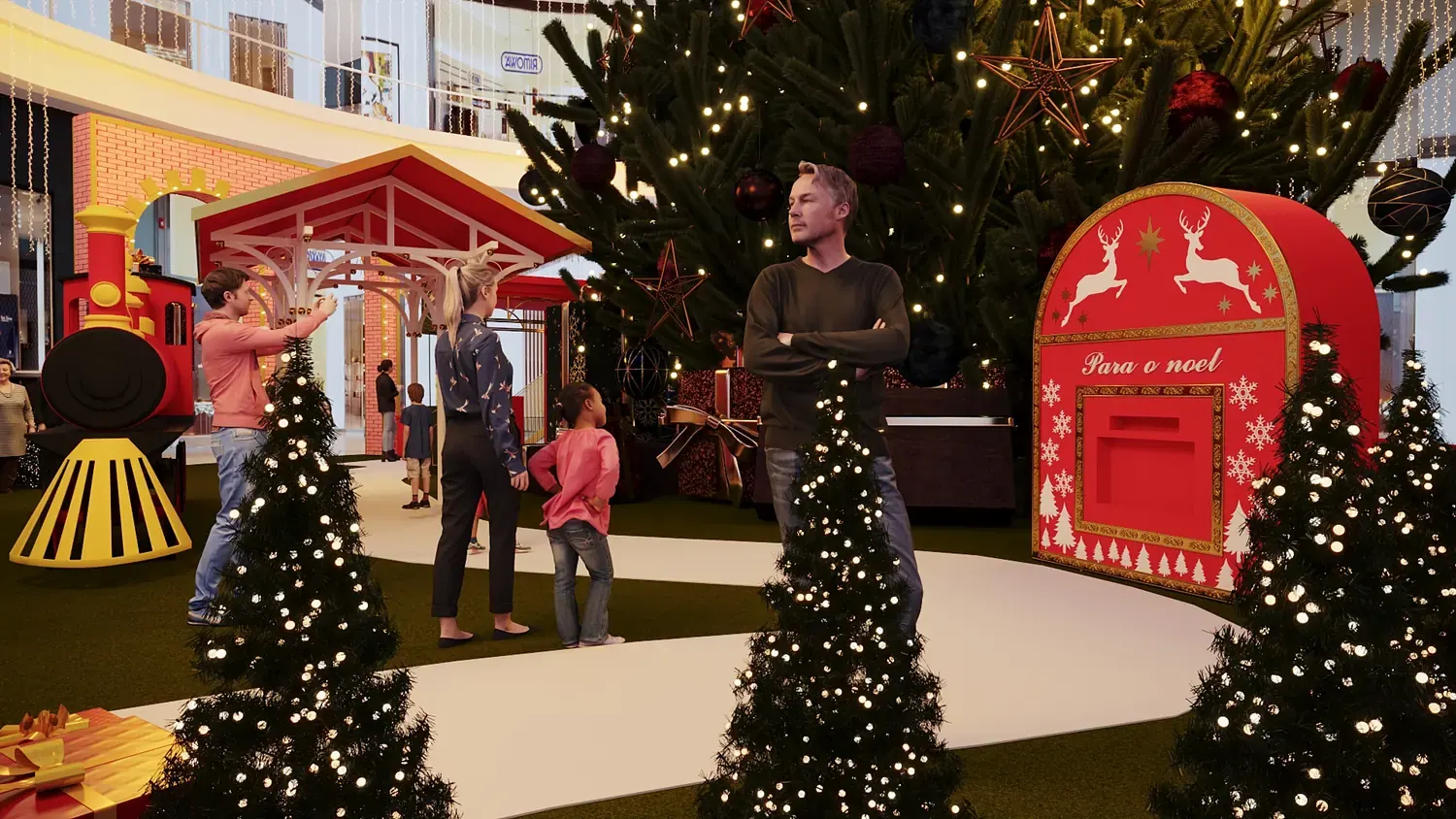 Natal no Pátio Batel: fim de ano com acabamento de shopping premium - imagem 3