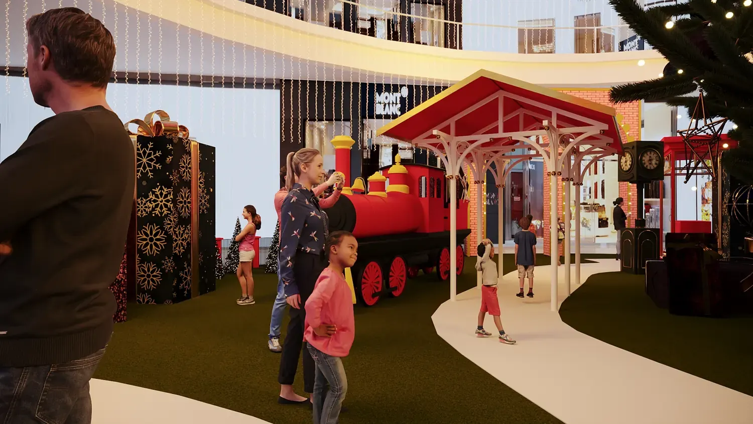 Natal no Pátio Batel: fim de ano com acabamento de shopping premium - imagem 5
