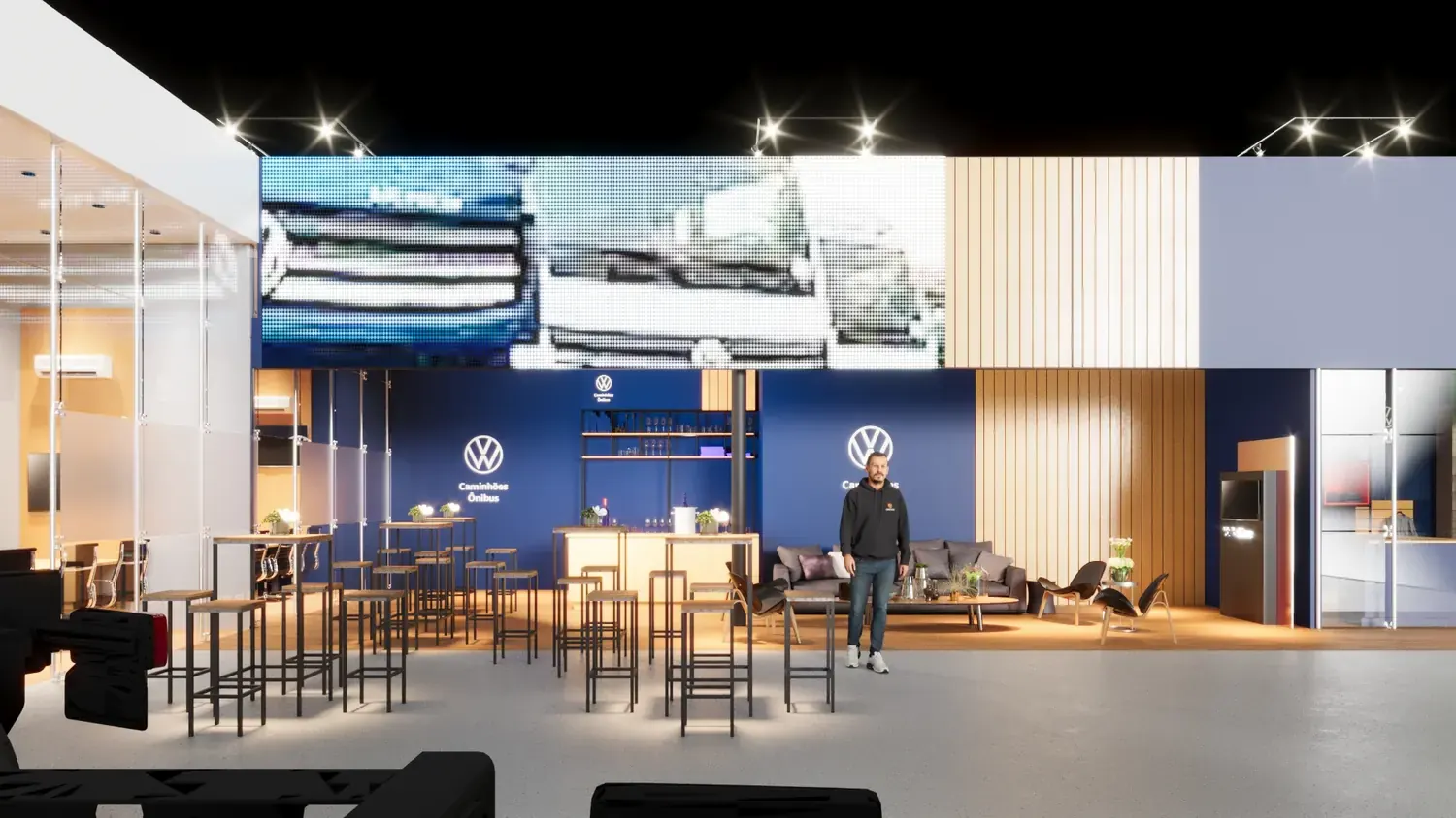 Volkswagen na Transposul: transporte pesado com presença de negócio