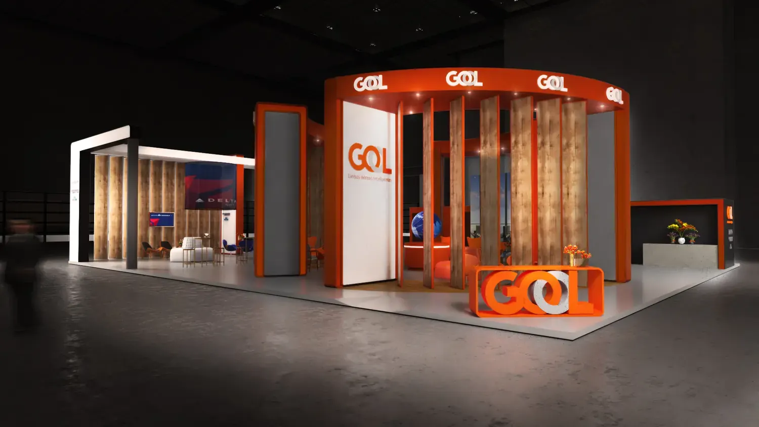 GOL: aviação brasileira em presença de feira clara e movimentada - imagem 3
