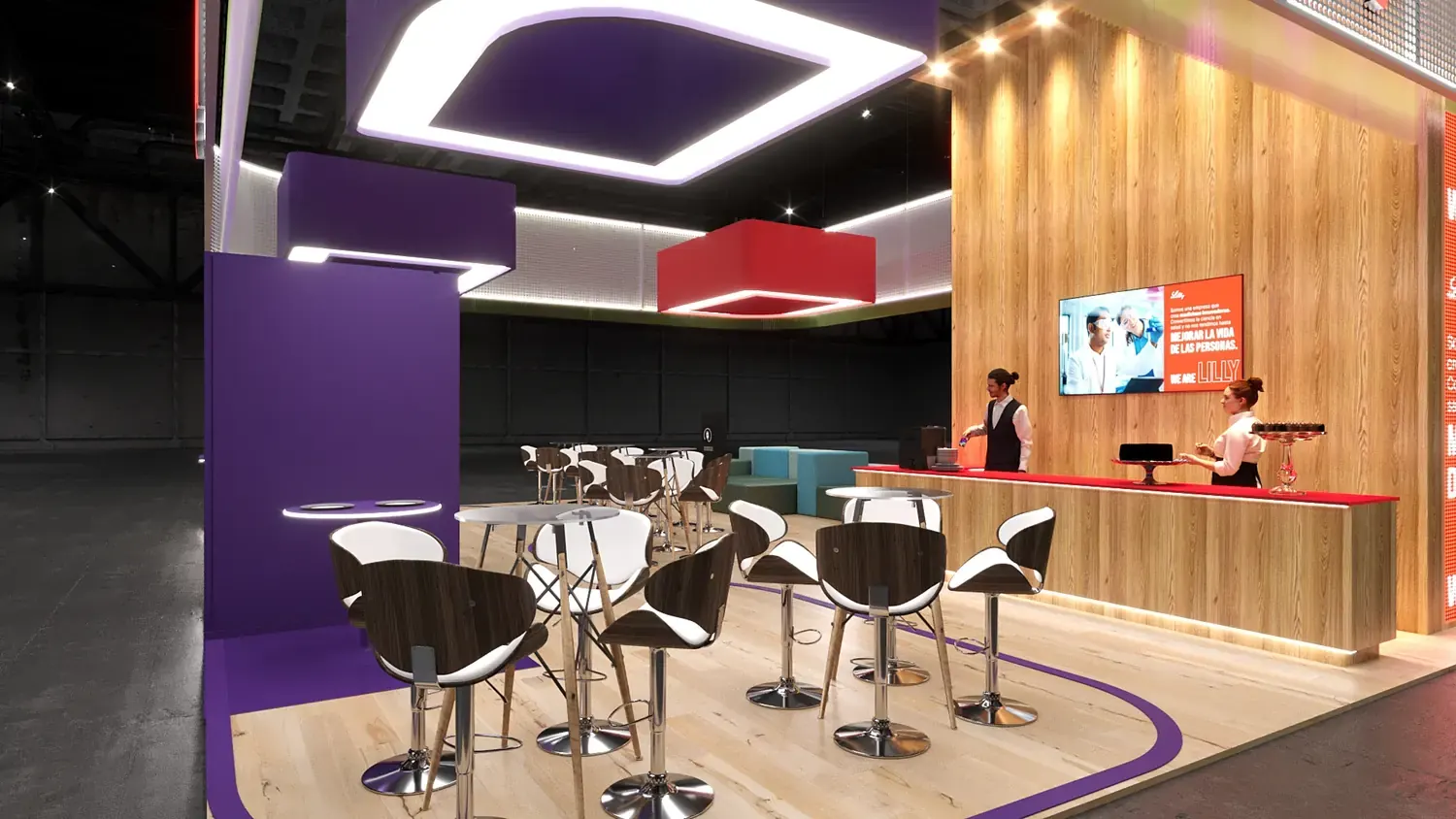 Lilly Stands 2026: ciência farmacêutica com sistema visual modular - imagem 5