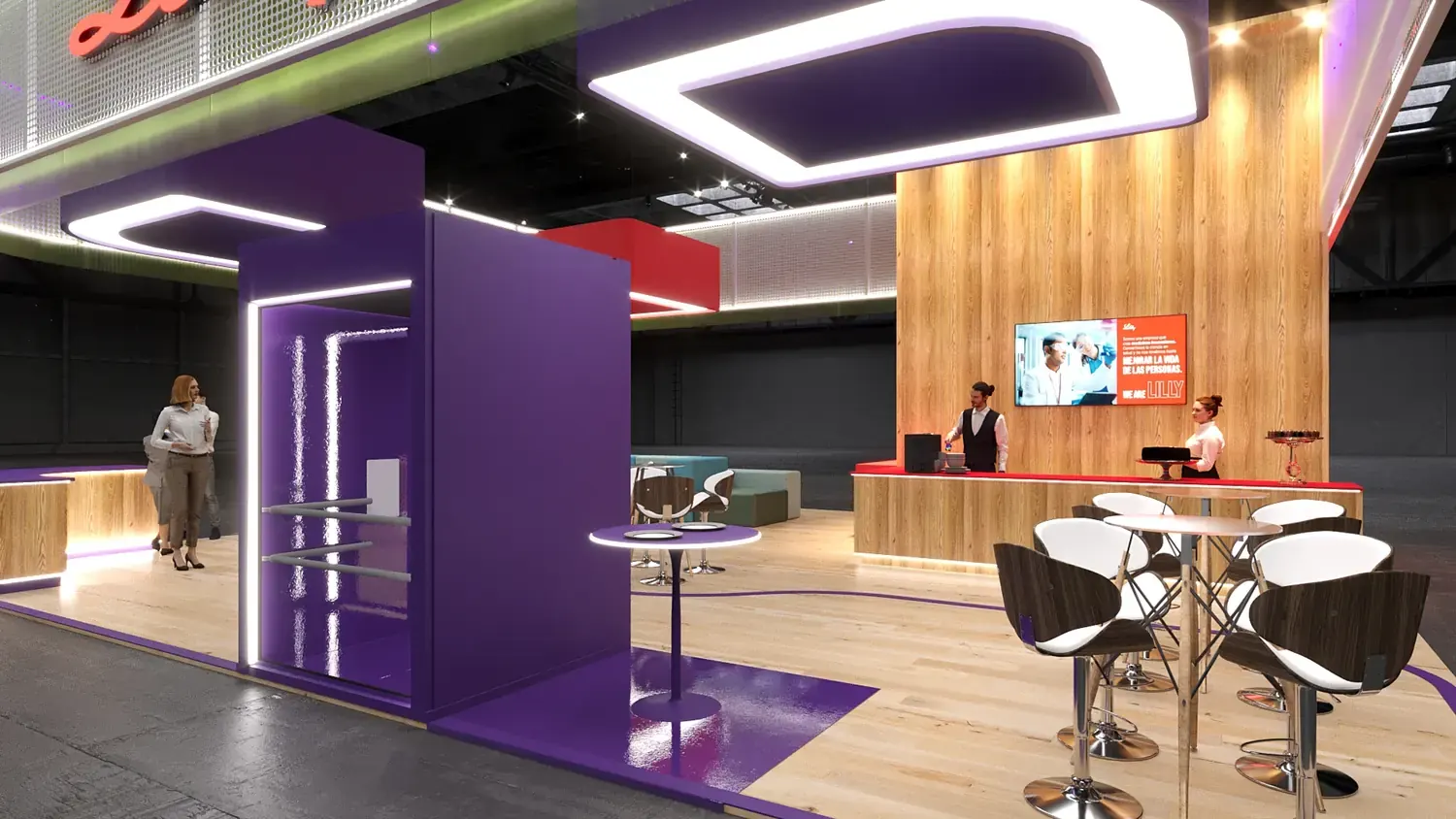 Lilly Stands 2026: ciência farmacêutica com sistema visual modular - imagem 6