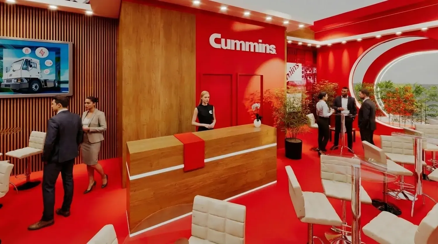 Cummins: motores, energia e transição tecnológica em stand robusto - imagem 6