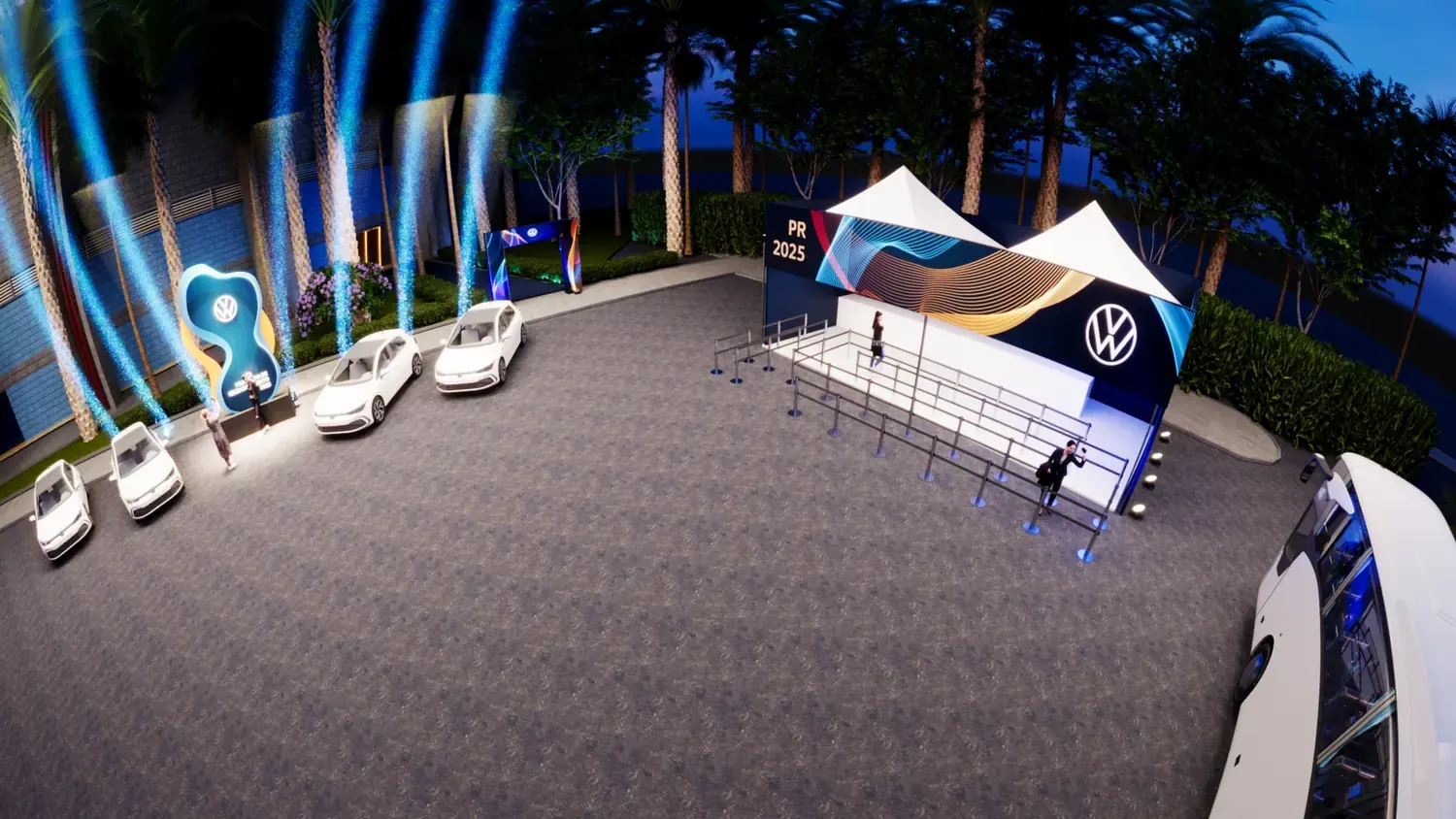 Volkswagen: festa corporativa com memória automotiva