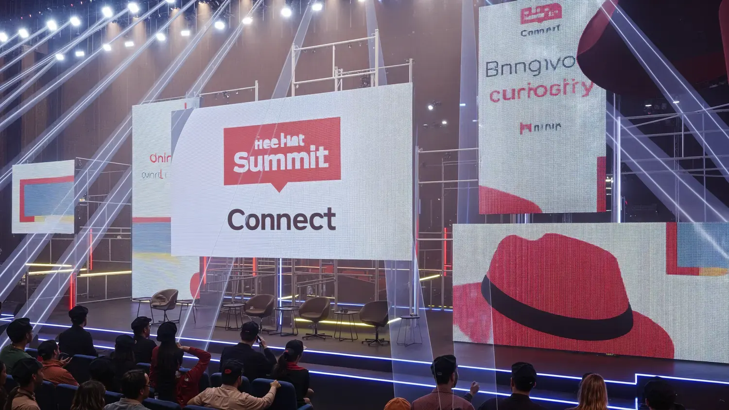 Red Hat: open source em stand de colaboração empresarial