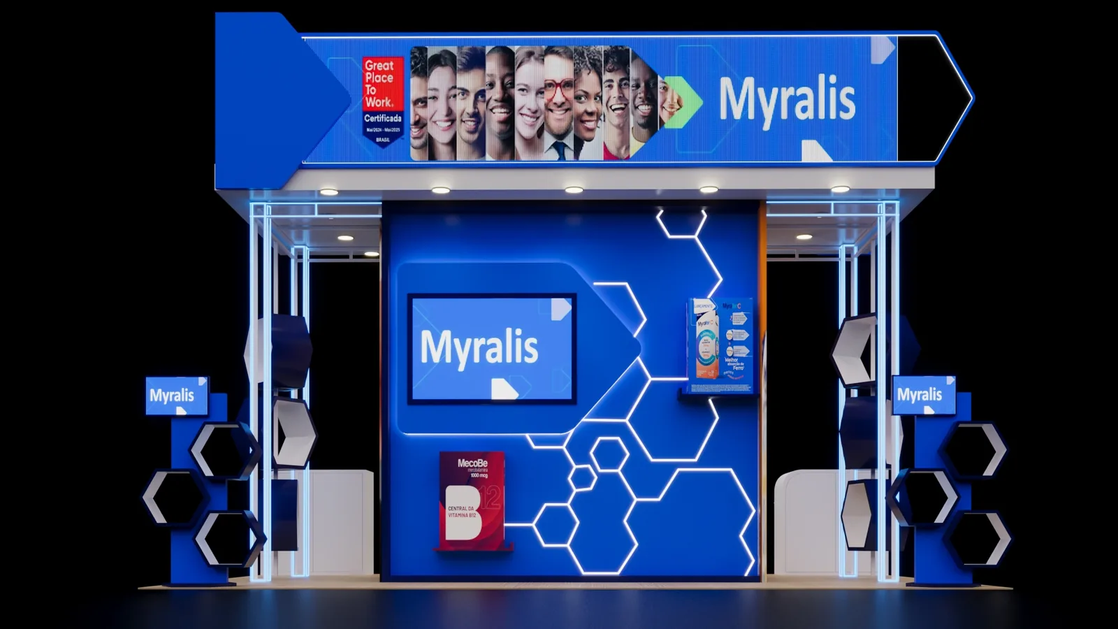 Myralis: saúde brasileira com presença clara em estande - imagem 1