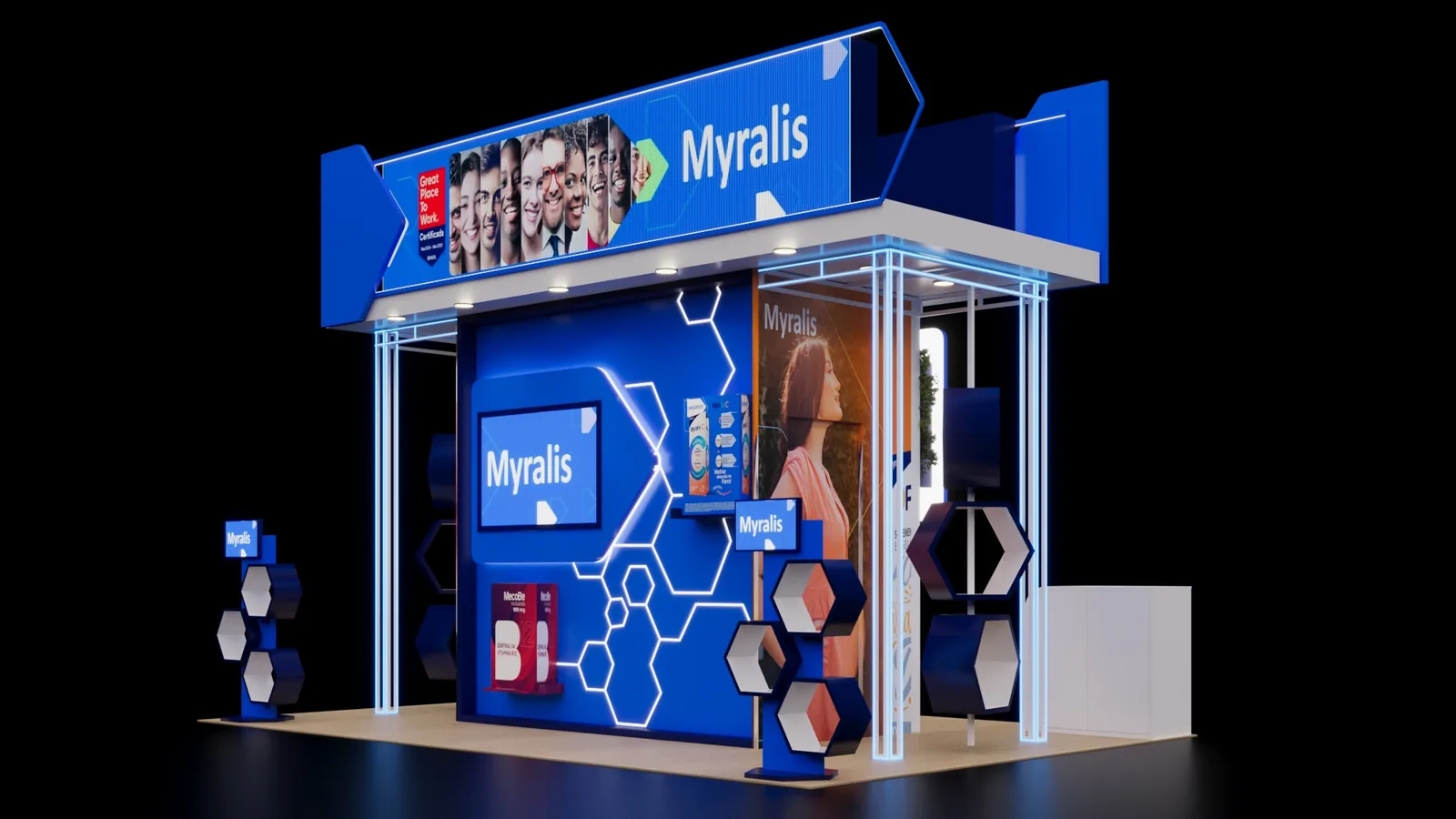 Myralis: saúde brasileira com presença clara em estande - imagem 6