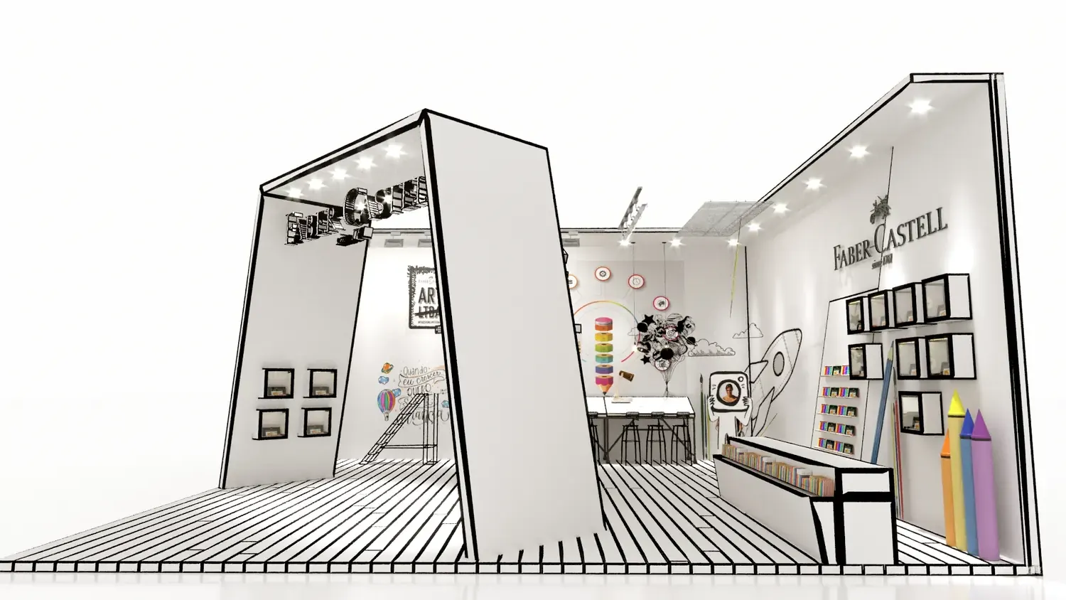 Faber-Castell na CCXP: cor, desenho e imaginação em escala pop - imagem 3