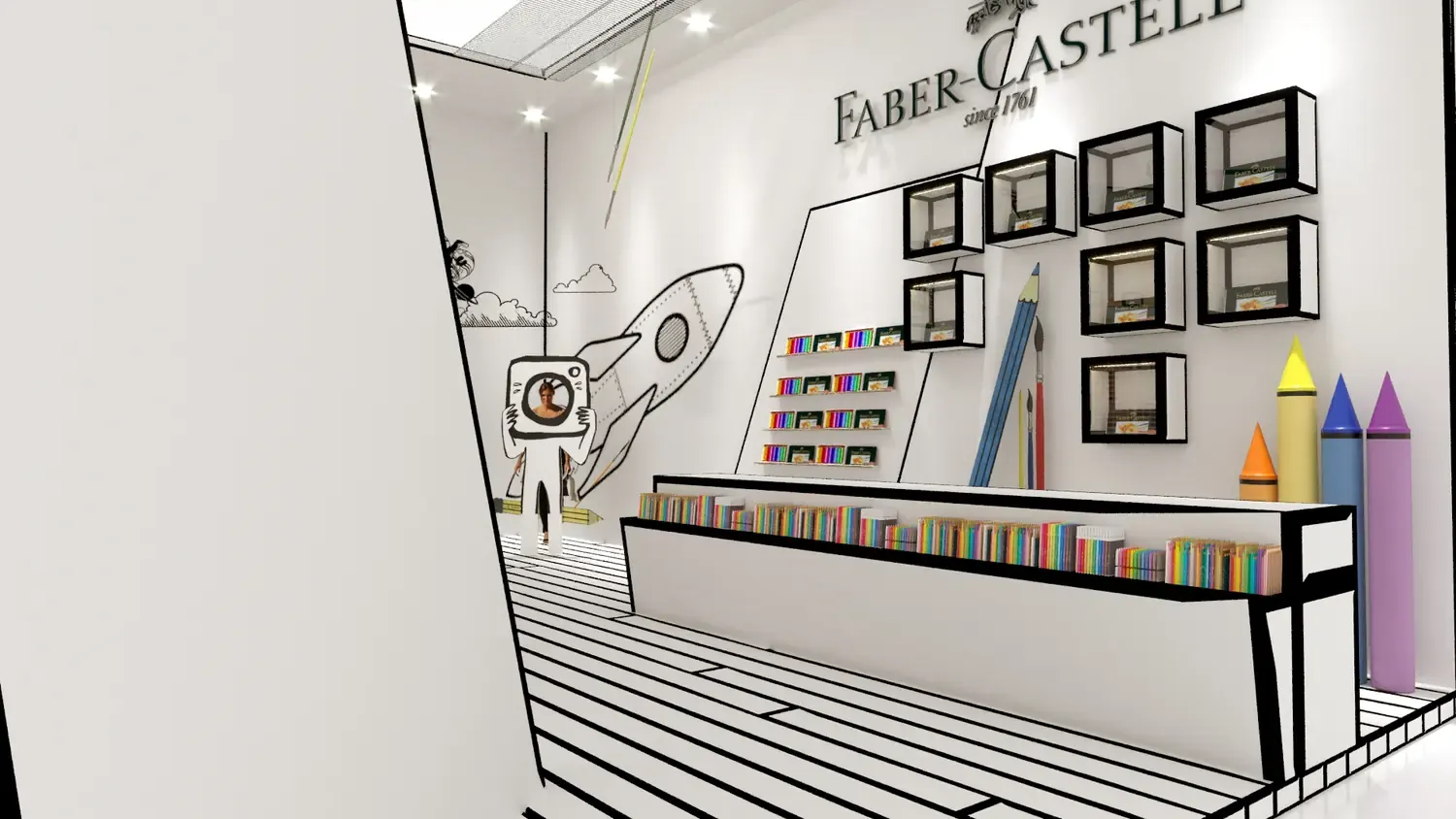 Faber-Castell na CCXP: cor, desenho e imaginação em escala pop - imagem 6