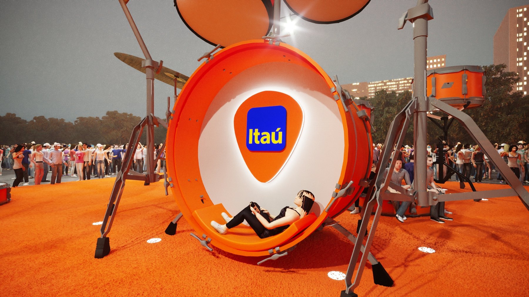 Itaú no Rock in Rio: banco como experiência de música e conveniência - imagem 4