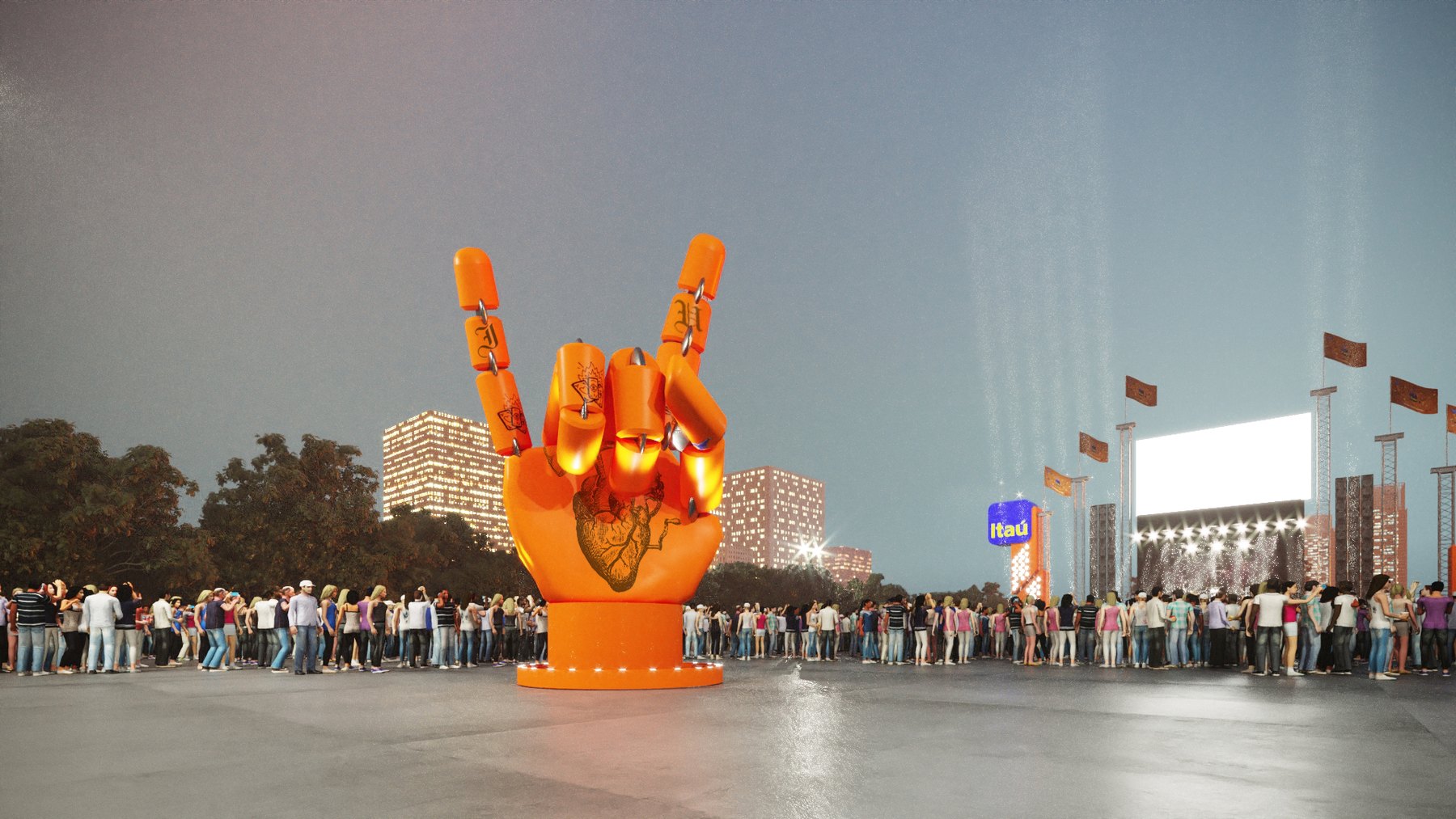 Itaú no Rock in Rio: banco como experiência de música e conveniência - imagem 11