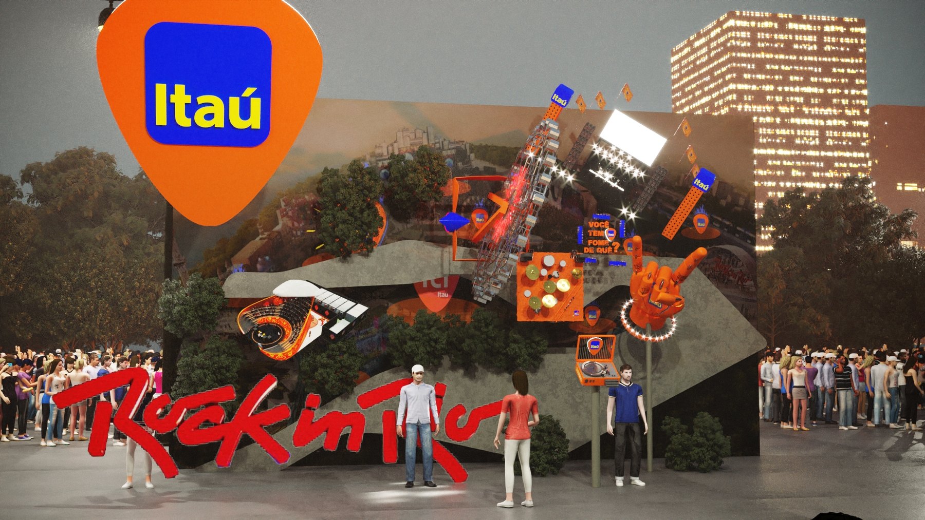 Itaú no Rock in Rio: banco como experiência de música e conveniência - imagem 12
