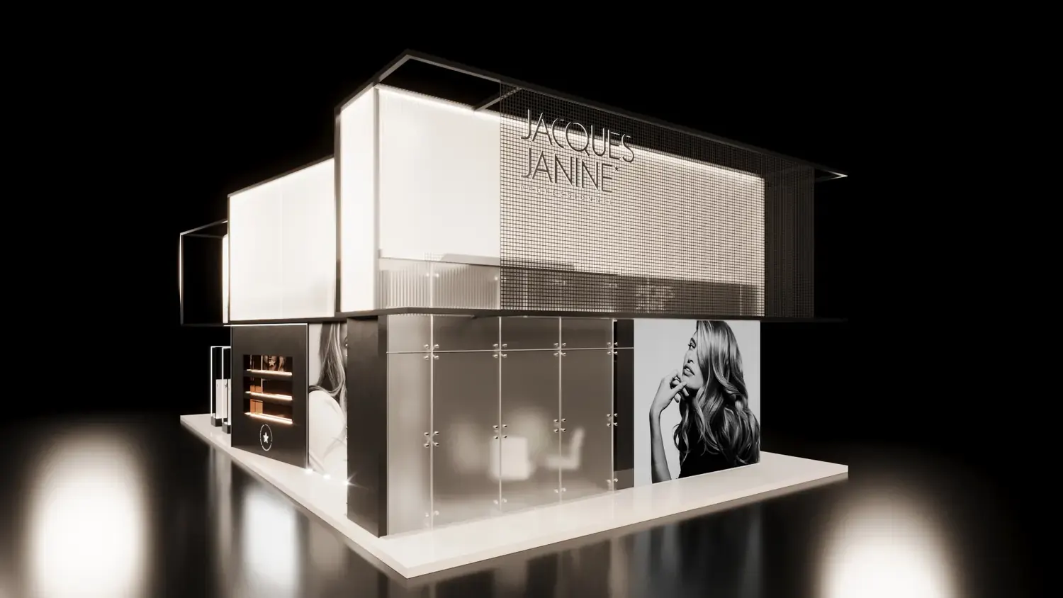 Jacques Janine na Beauty Fair: a elegância do salão em escala de feira - imagem 5