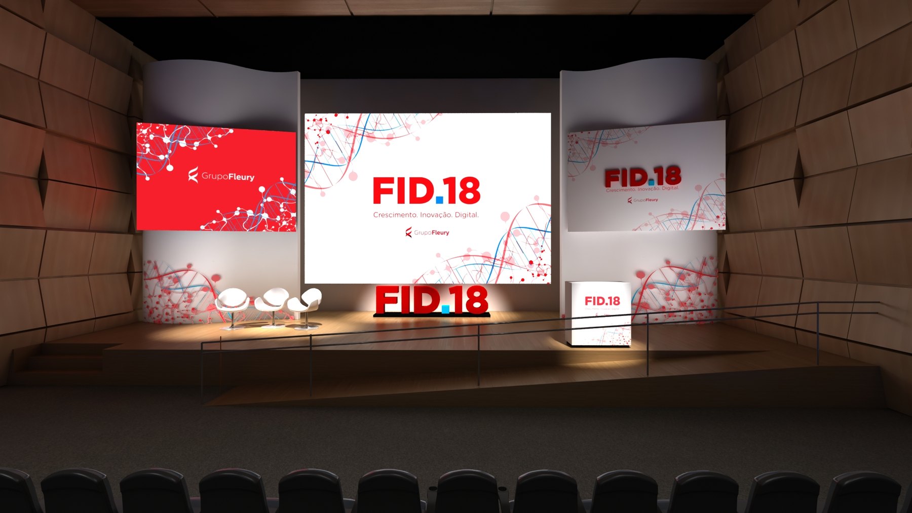 Fleury FED.18: ciência, saúde e acolhimento em formato de auditório - imagem 10