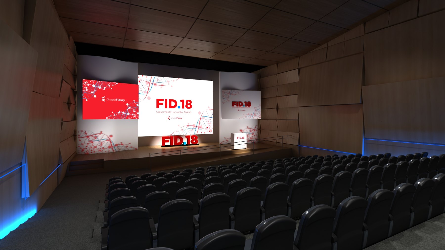 Fleury FED.18: ciência, saúde e acolhimento em formato de auditório - imagem 12