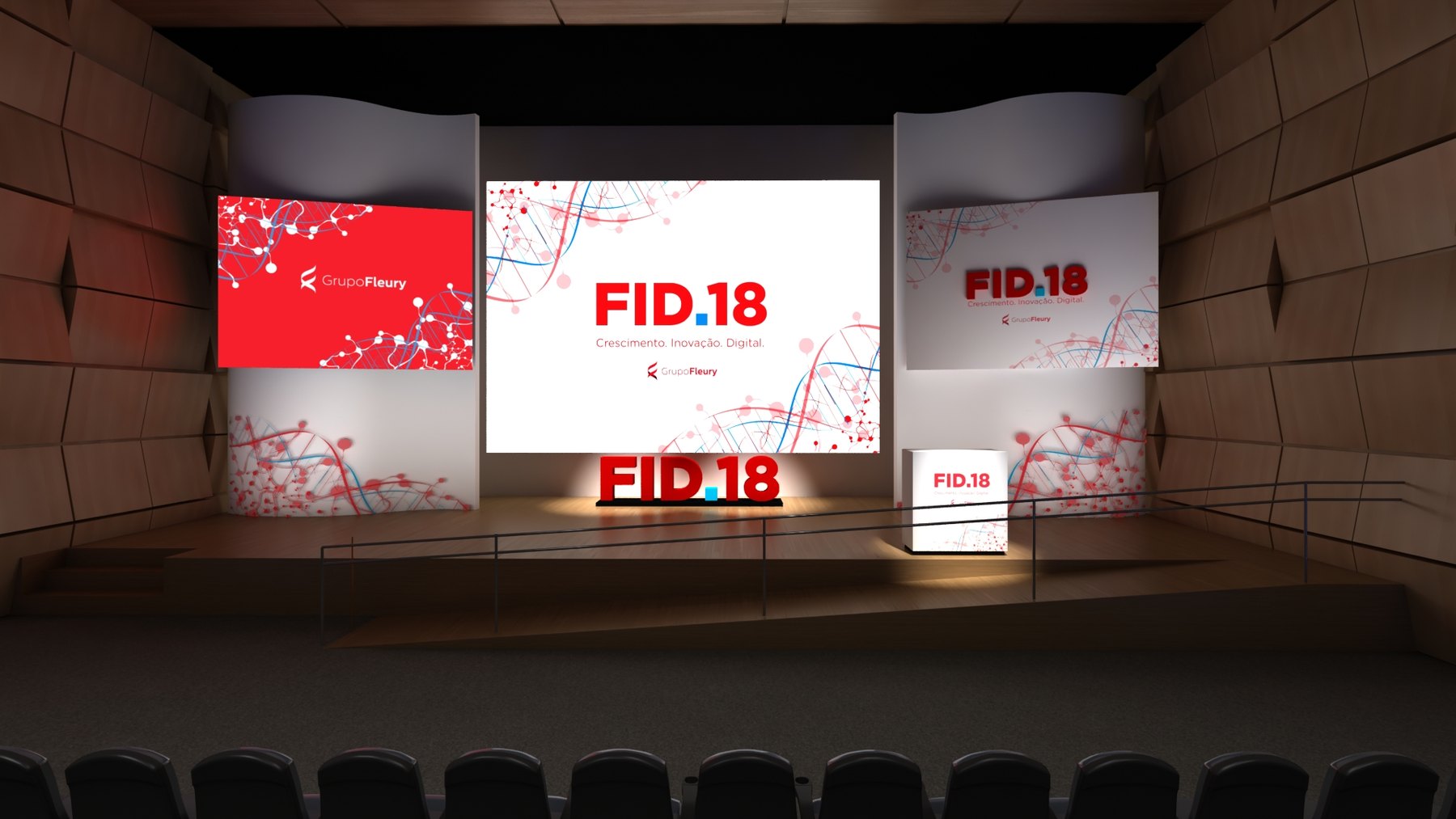 Fleury FED.18: ciência, saúde e acolhimento em formato de auditório - imagem 13