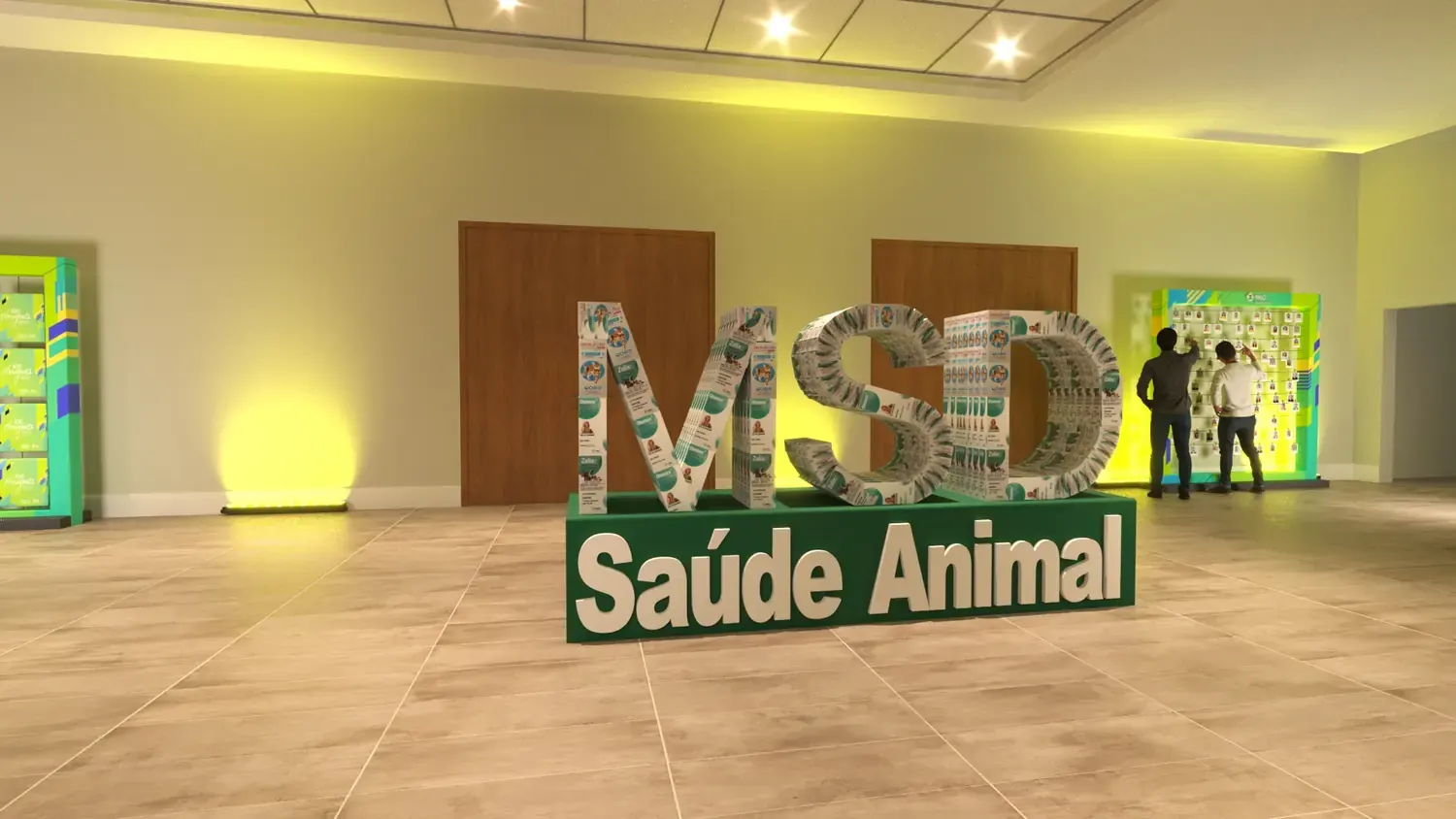 MSD Saúde Animal: ciência veterinária em uma convenção clara e comercial - imagem 6