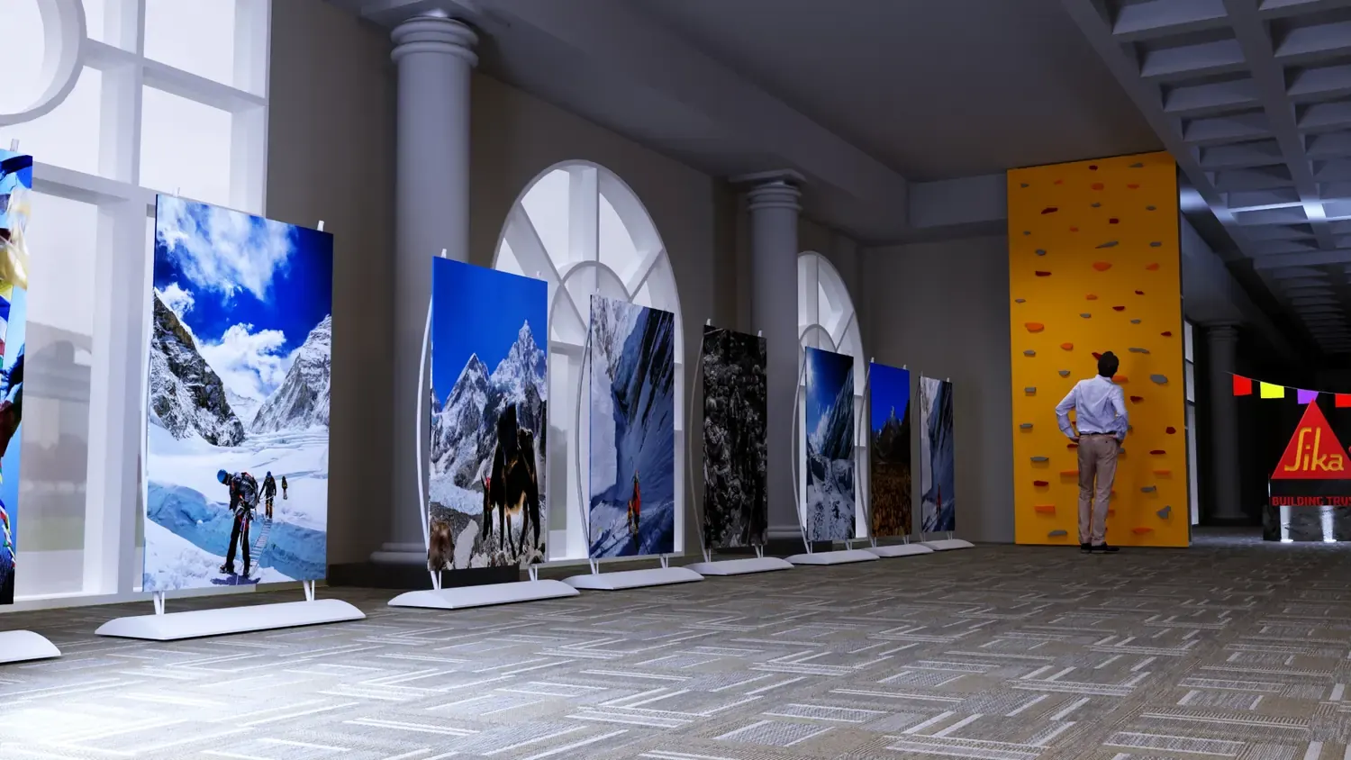 Sika: construção, indústria e solução técnica em espaço de marca - imagem 4