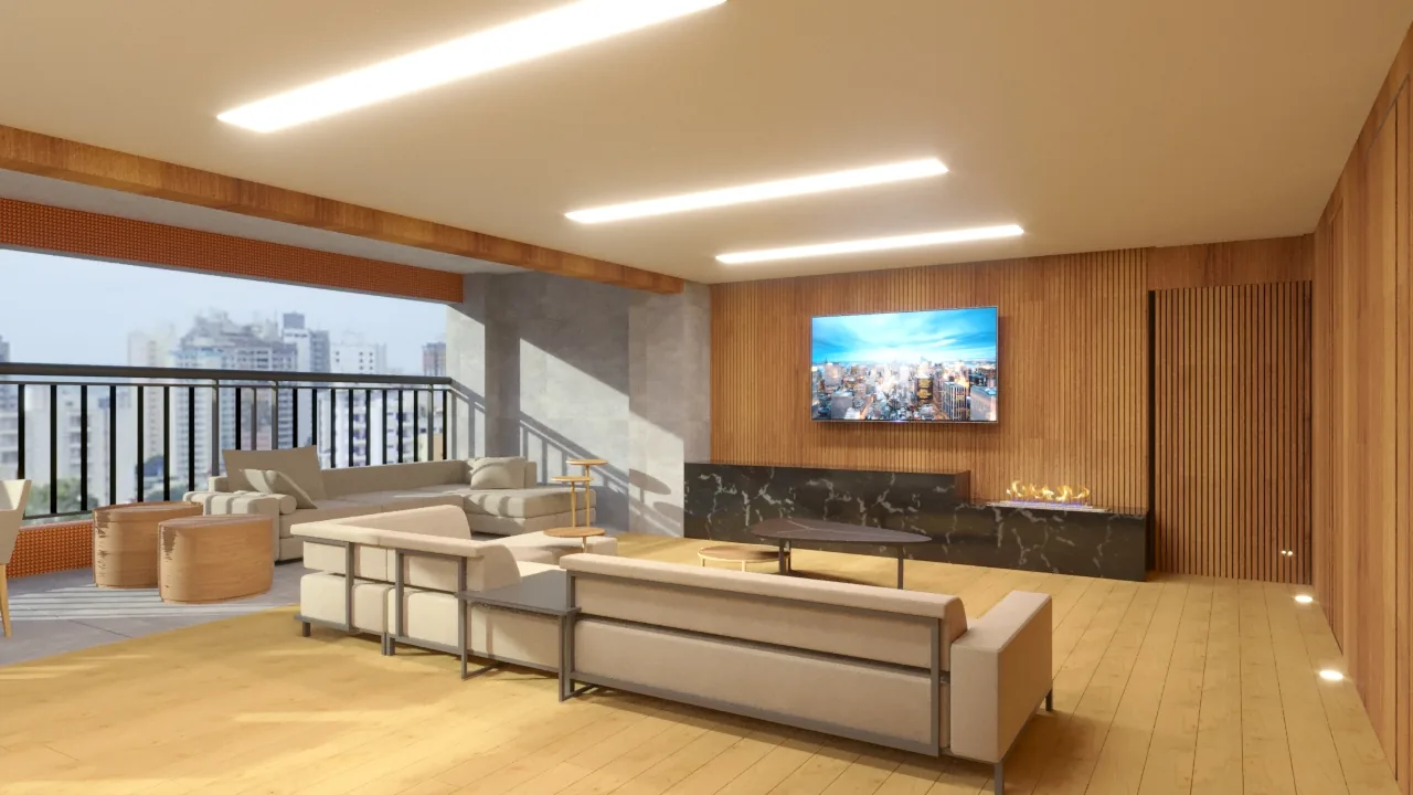 Apartamento Giuliano: interior residencial com leitura de cena - imagem 2