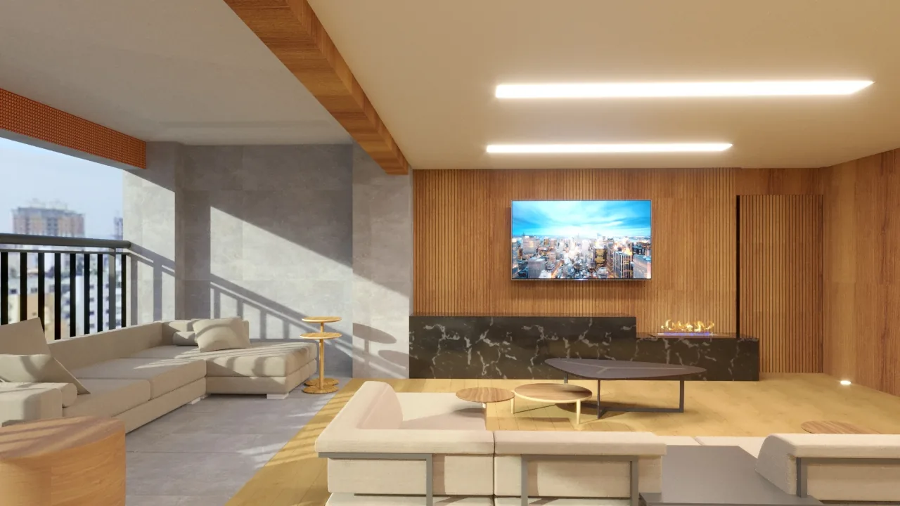 Apartamento Giuliano: interior residencial com leitura de cena - imagem 3
