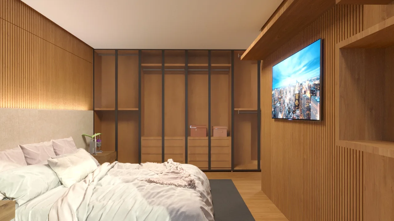 Apartamento Giuliano: interior residencial com leitura de cena - imagem 5