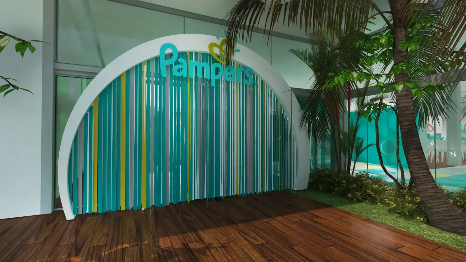 Pampers: cuidado infantil em uma cena suave e acolhedora - imagem 2