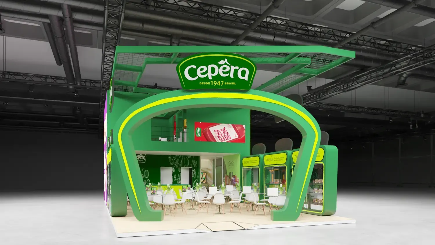 Cepêra: sabor brasileiro em estande de alto apelo no ponto de venda - imagem 2