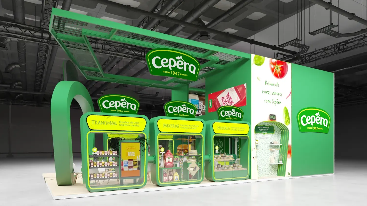 Cepêra: sabor brasileiro em estande de alto apelo no ponto de venda - imagem 3
