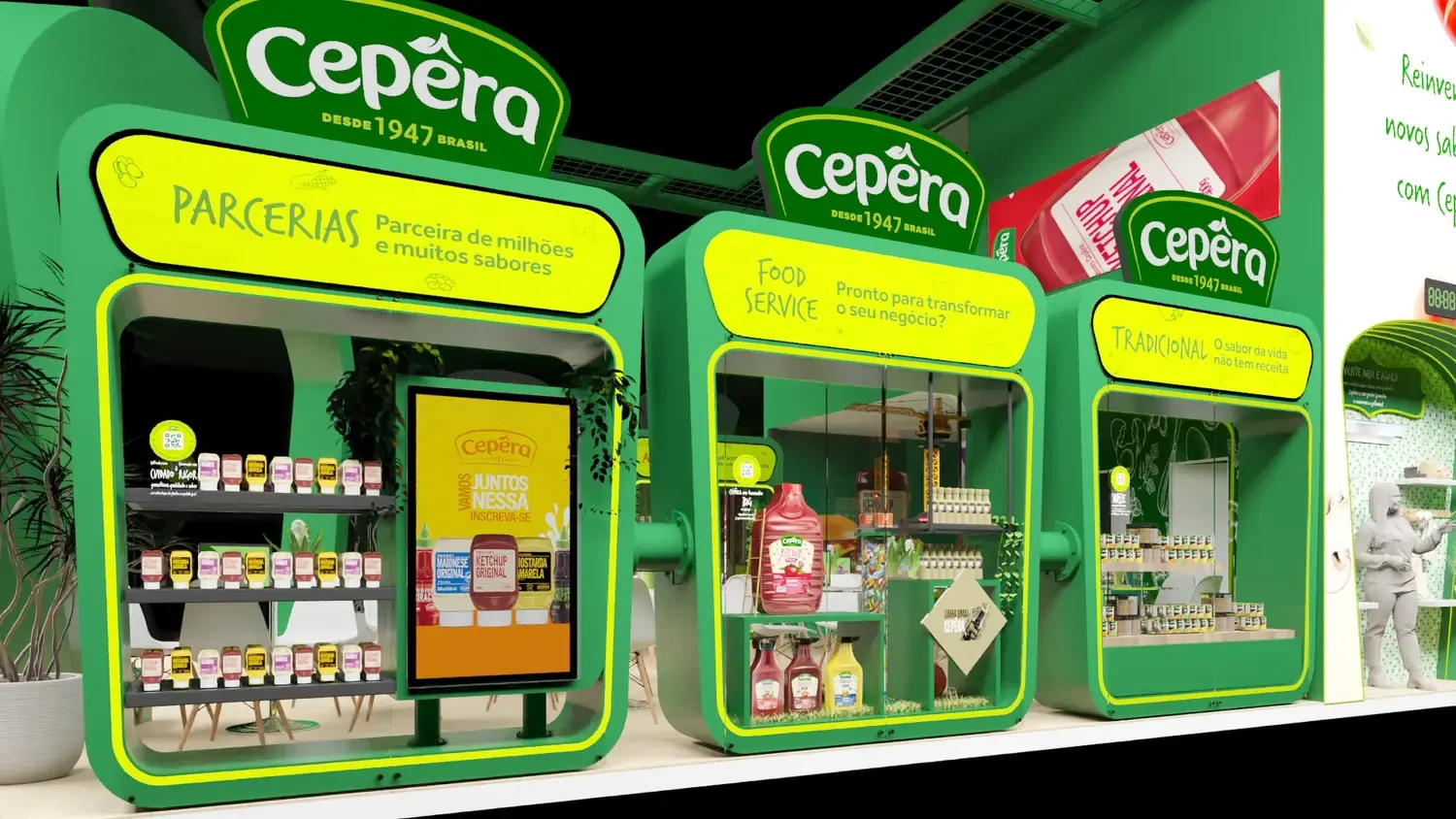Cepêra: sabor brasileiro em estande de alto apelo no ponto de venda - imagem 4