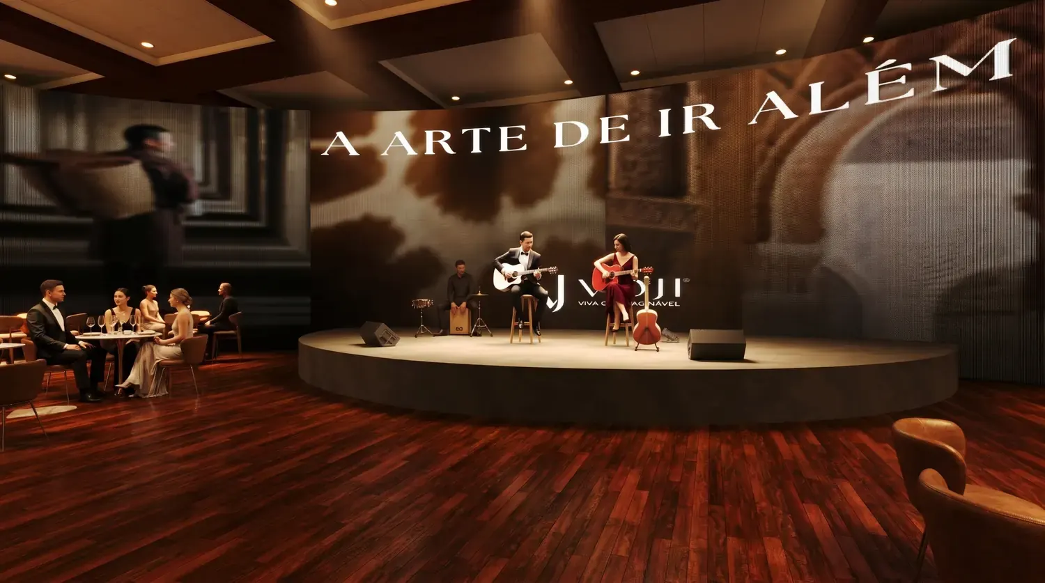 Voji: encontro corporativo com desenho aberto e atmosfera natural - imagem 3