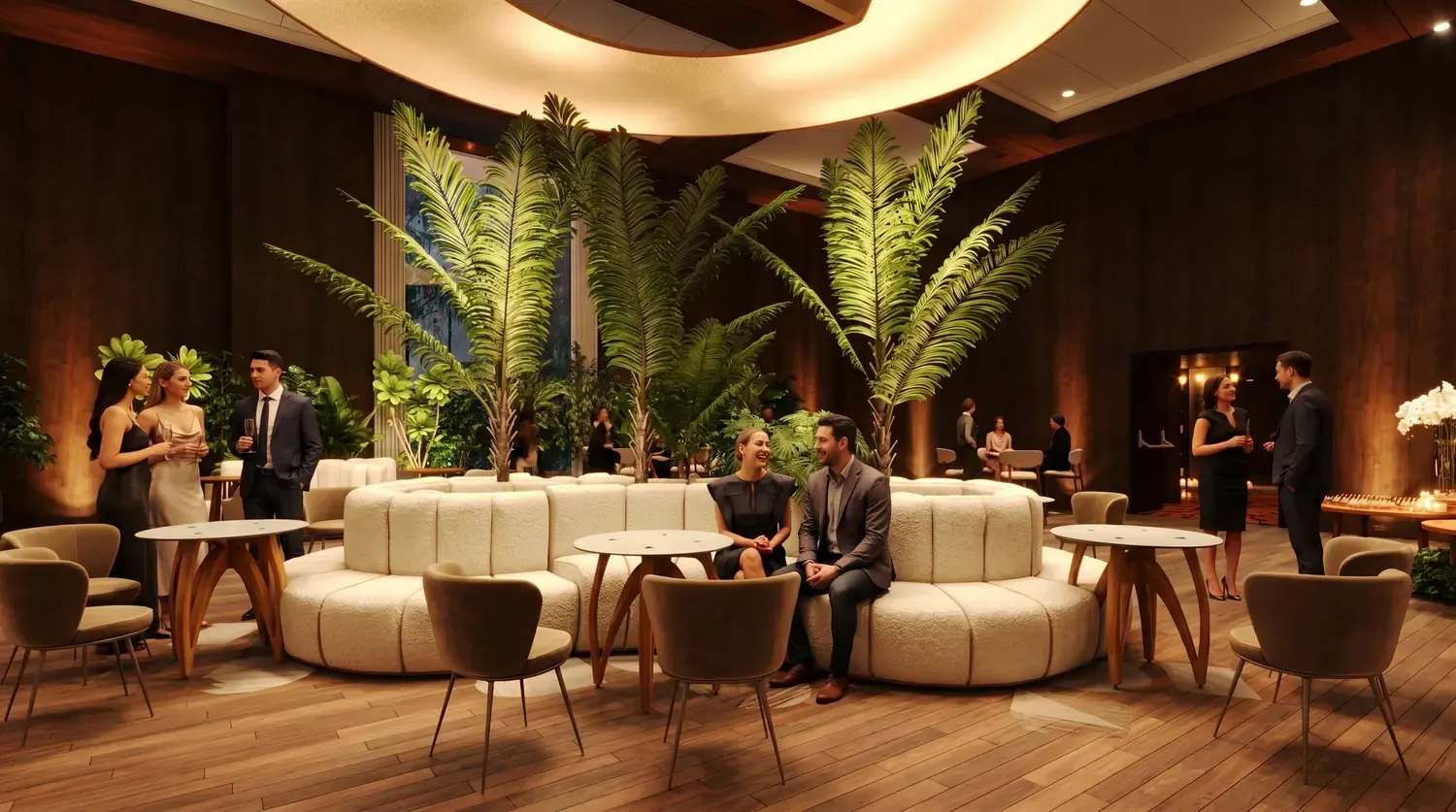 Voji: encontro corporativo com desenho aberto e atmosfera natural - imagem 5