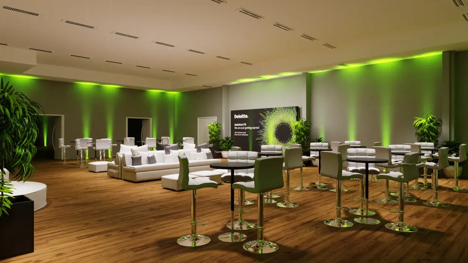 Deloitte: festa corporativa com precisão de marca global - imagem 1