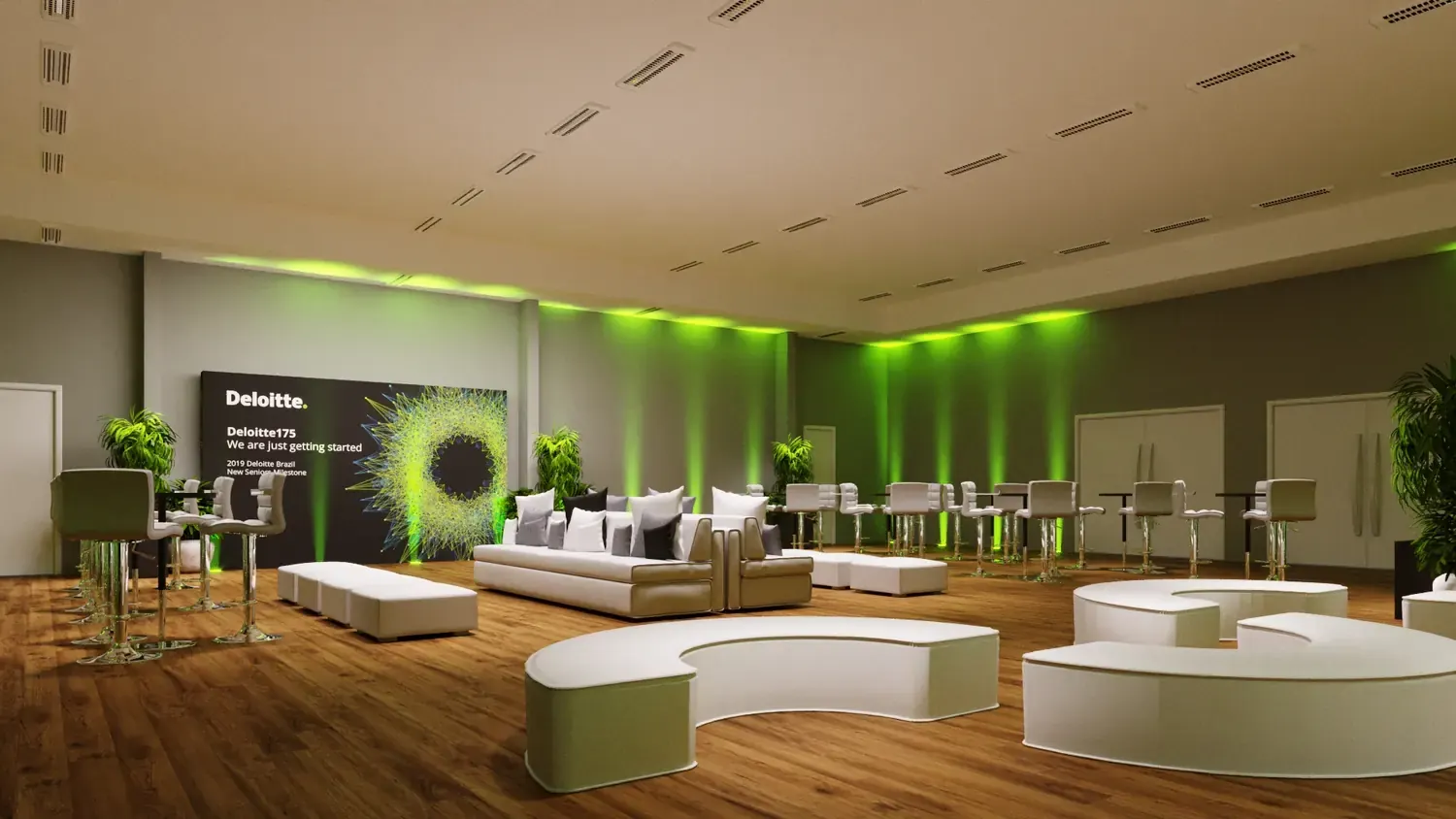 Deloitte: festa corporativa com precisão de marca global - imagem 2