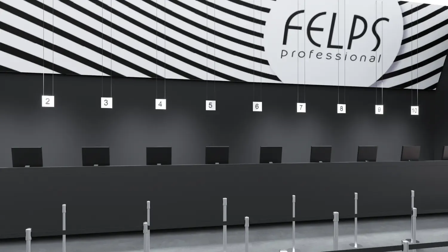 Felps na Beauty Fair: cabelo profissional em vitrine de alto fluxo - imagem 3