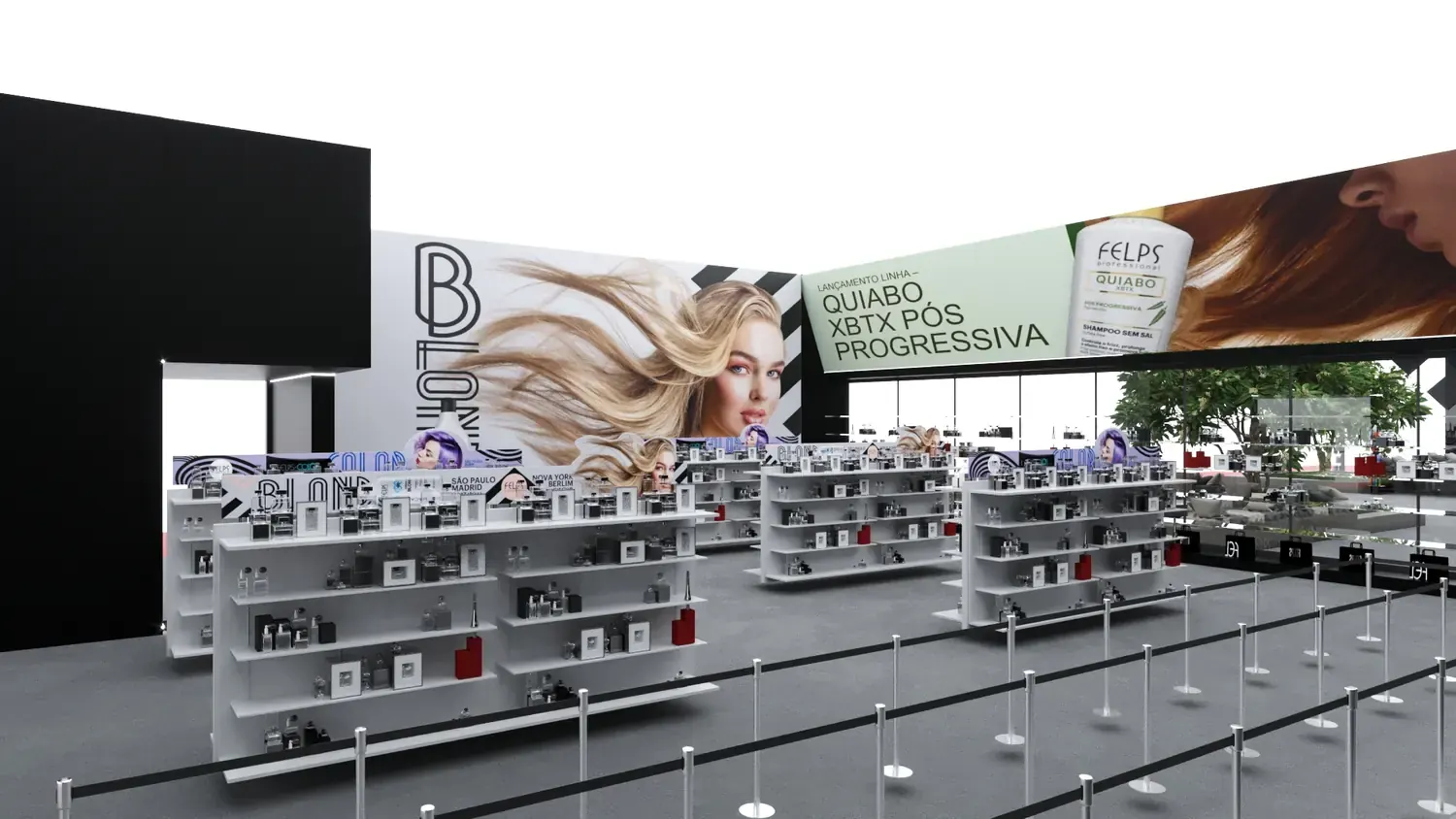 Felps na Beauty Fair: cabelo profissional em vitrine de alto fluxo - imagem 6