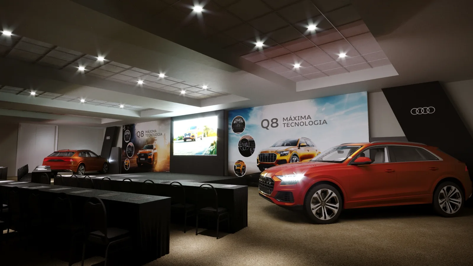 Audi Q8: design, potência e tecnologia em treinamento premium - imagem 2