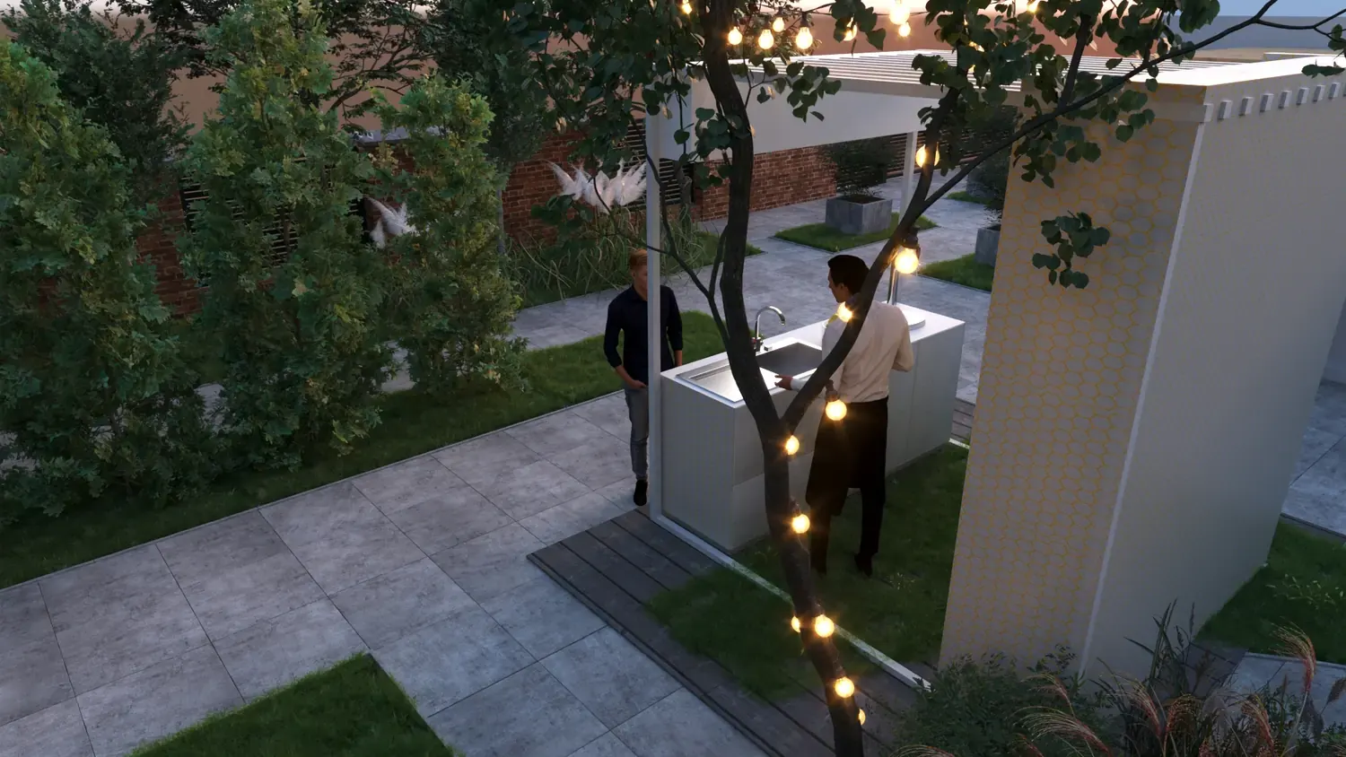 Hoegaarden: um jardim belga em forma de bar - imagem 4