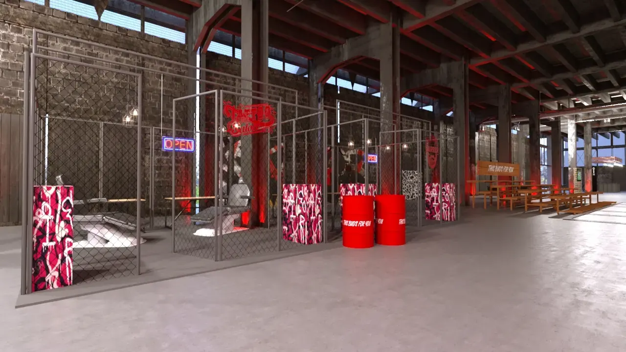 Budweiser Basement Kit: bar, jogo e amizade em uma caixa de cena - imagem 3