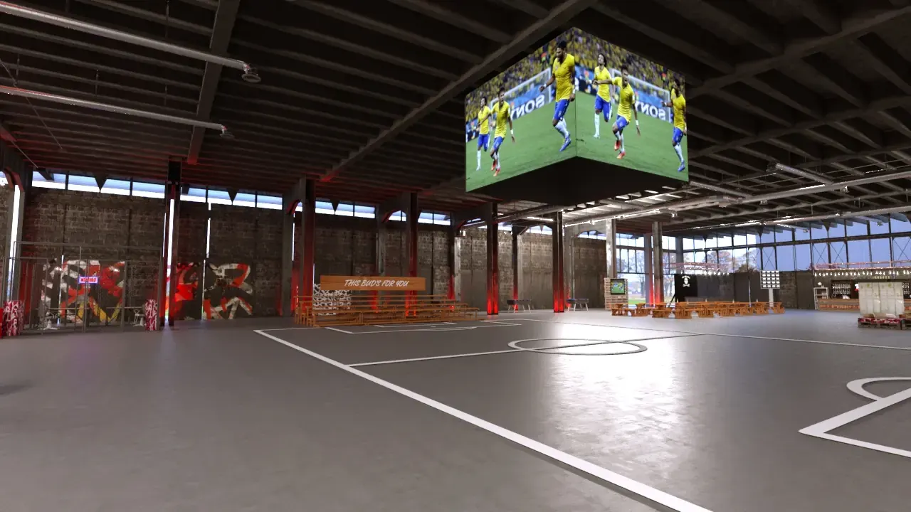 Budweiser Basement Kit: bar, jogo e amizade em uma caixa de cena - imagem 5