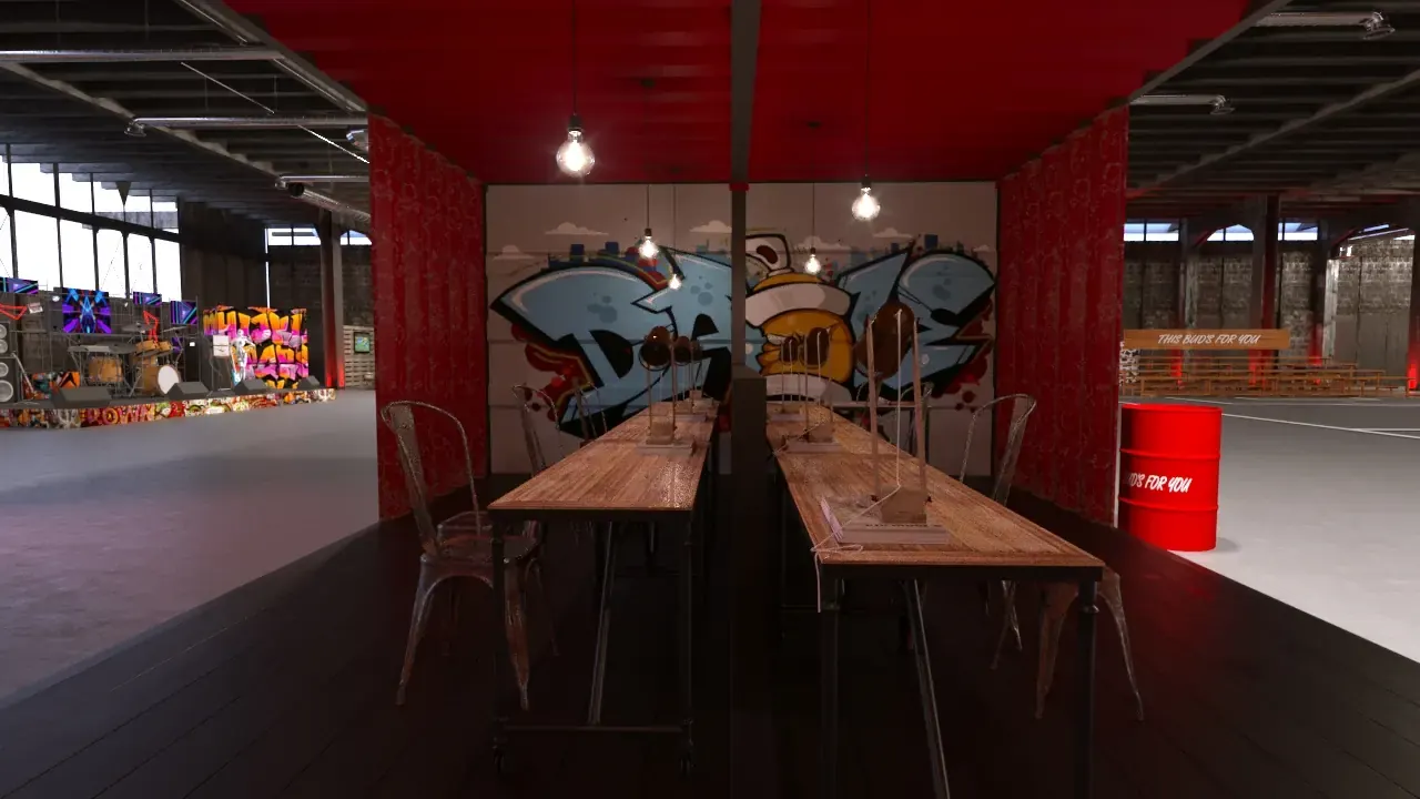 Budweiser Basement Kit: bar, jogo e amizade em uma caixa de cena - imagem 6